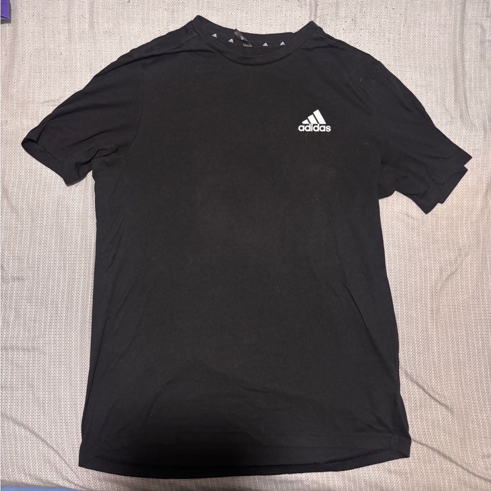 Adidas Men's Black Short Sleeve Tee